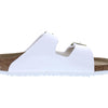Kids Arizona Preschool Birkenstock (Patent White)