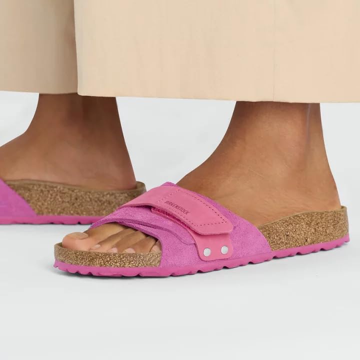 Birkenstock Women's Oita Sandals (Fuchsia Tulip, US Footwear Size System, Adult, Women, Numeric Range, Narrow, 11, 11.5)