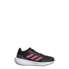 adidas Falcon 3 Sport Lace Shoes Kids', Black, Size 13.5K