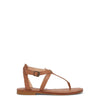Frye Taylor Women’s Sandals - Soft Full-Grain Leather with Padded Footbed, Adjustable Ankle Strap, and Flexible Rubber Outsole with Low Heel, Tan - 8M