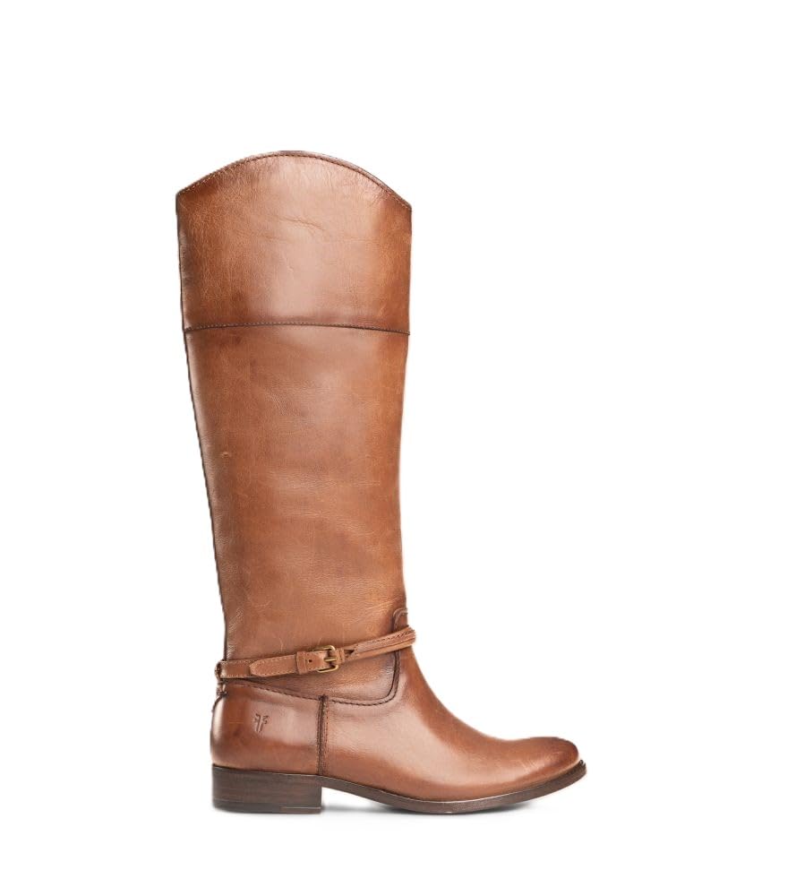 Frye Women's Melissa Seam Tall, Cognac - Sandy - 11M