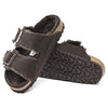 Shearling Lined Suede Arizona Sandal by Birkenstock
