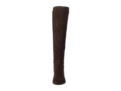 Michael Kors Bromley Flat Boot Chocolate 5 M