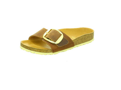 Birkenstock Madrid Big Buckle, Women’s Mules, Brown (Cognac), 4.5 UK (37 EU)