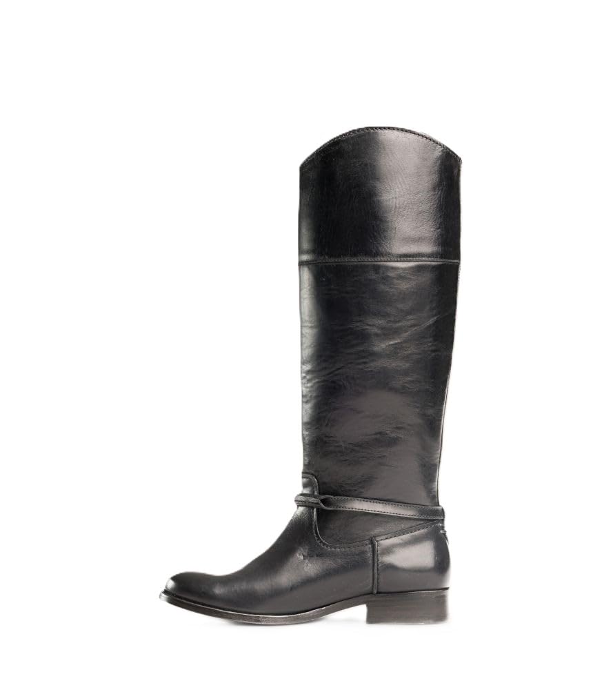 Frye Women's Melissa Seam Tall, Black - Sandy - 9.5M