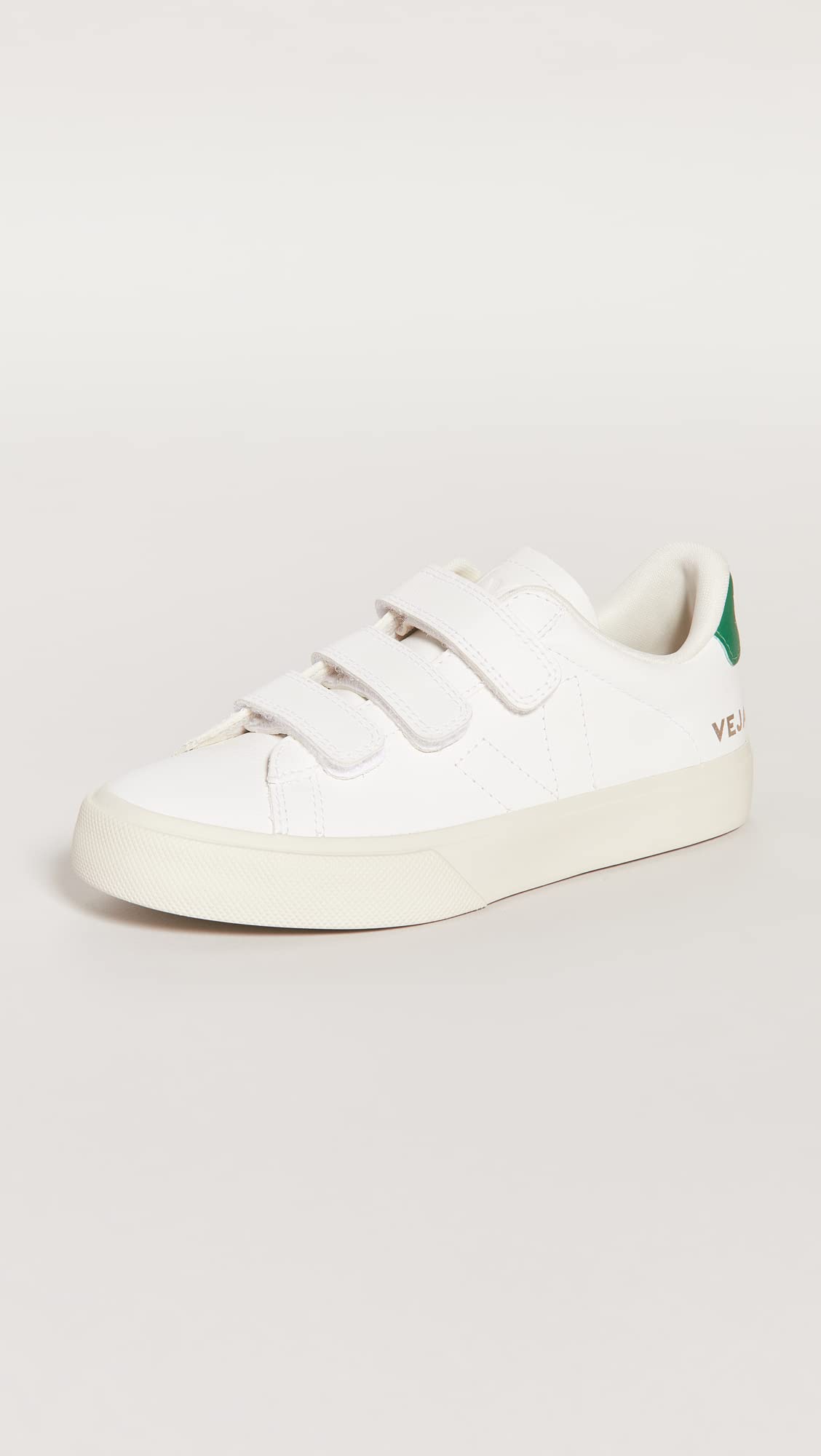 Veja Women's Recife Sneakers, Extra/White/Emeraude, 7 Medium US