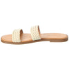 Madewell The Teagan Slide Sandal in Leather Sand 8.5 M