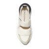 Cole Haan Zerogrand Radiant Double-Band Sport Sandal Ivory/Black/Nimbus Cloud 8 B (M)