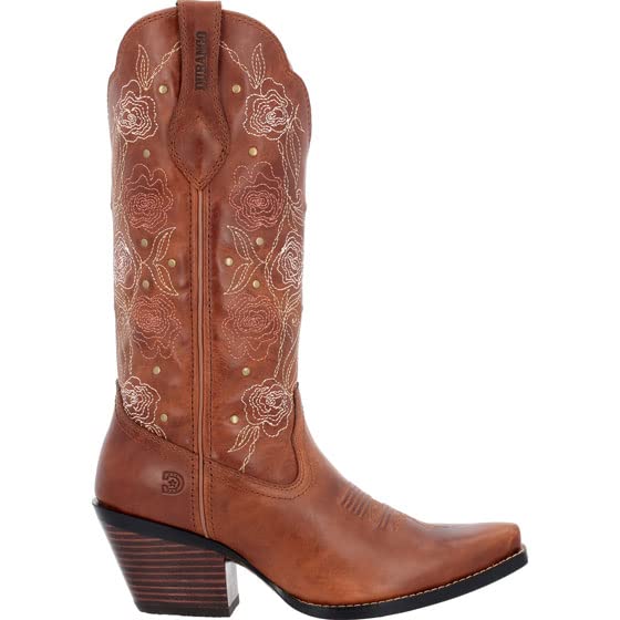 Durango Crush Women’s Rosewood Western Boot, Rosewood, Size 7(M)