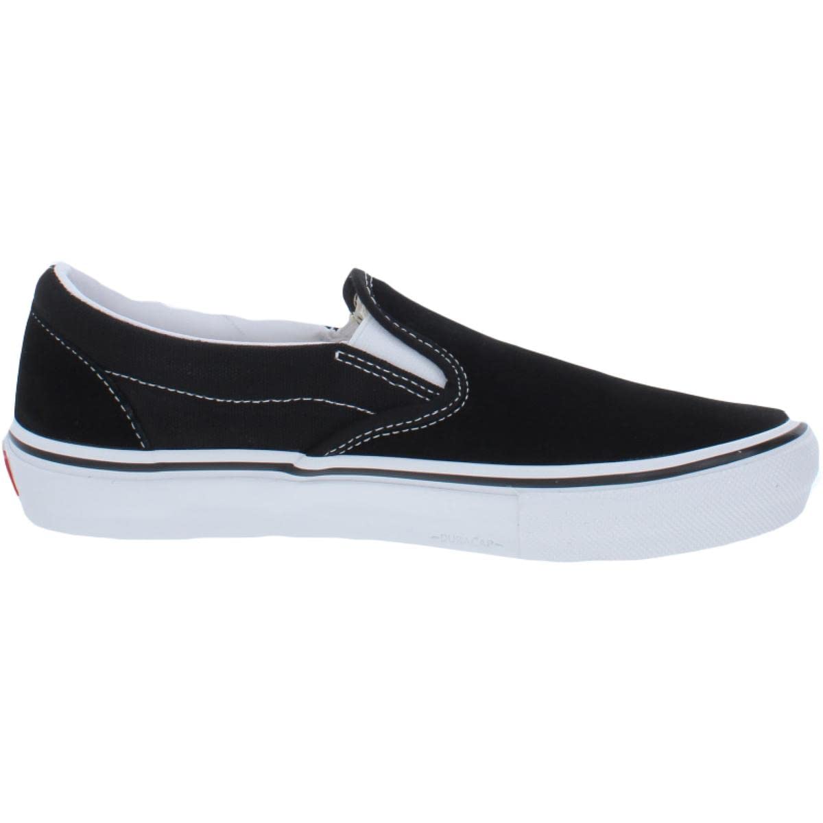 VN0A5FCAY28 Black White Suede Vans Skate Slip On Skateboarding Shoes