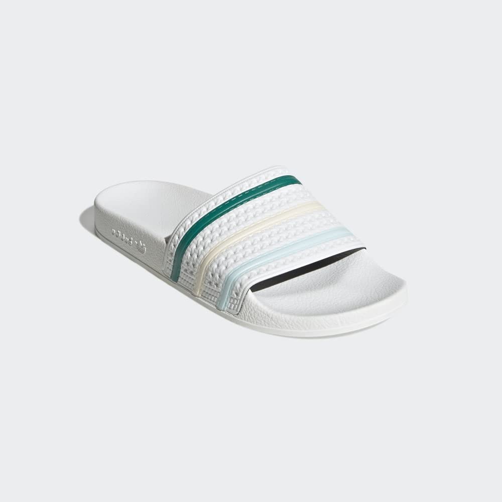 adidas Adilette White/Halo Mint/Wonder White Men's 13 Medium
