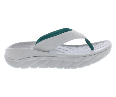 Hoka Men's Ora Recovery Flip Stellar Grey/Oceanic 13 Medium