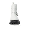 Stuart Weitzman Maverick Bedford Moto Bootie White 8.5 B