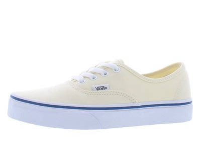 Vans Unisex's Vans Authentic Skate Shoes 8.5 (White/Off White)