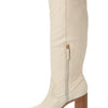 Schutz Women's Trisha Up Fashion Boot, Cold Cream, 8
