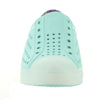 Skechers Girl's Foamies Guzman Flash - Fancy Free Water Shoe, Turquoise/Lavender, 2 Little Kid