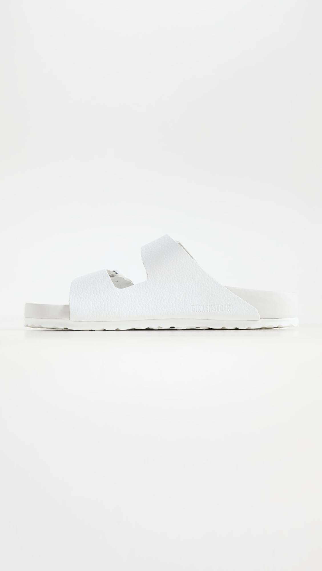 Birkenstock Men's BIRK-051131 Arizona Leather Sandals, White, 37