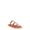 Frye Women's Faye Strappy Slide, Cognac - 8M