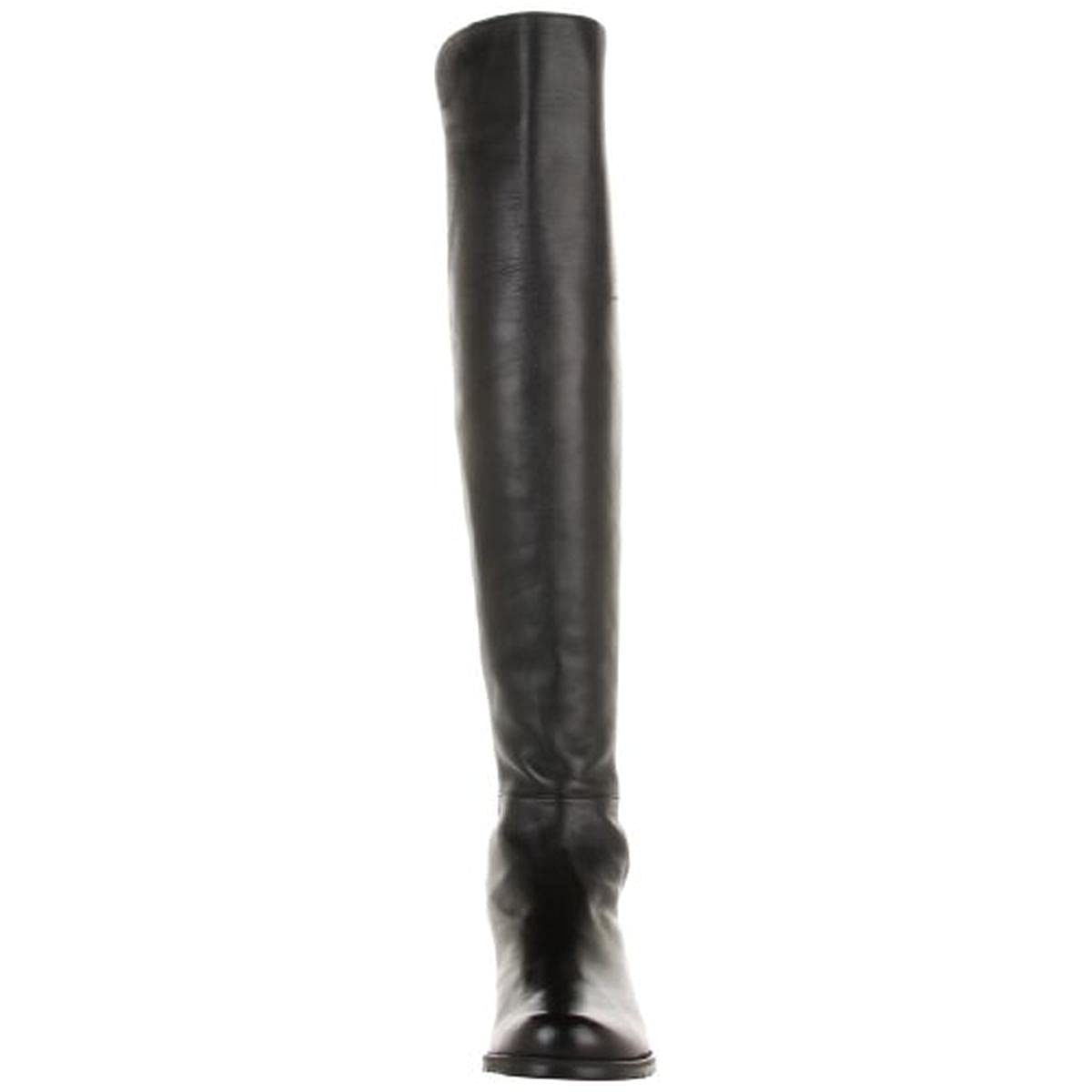 Stuart Weitzman The 5050 Boot Black Nappa/Stretch Gabardine 7 M