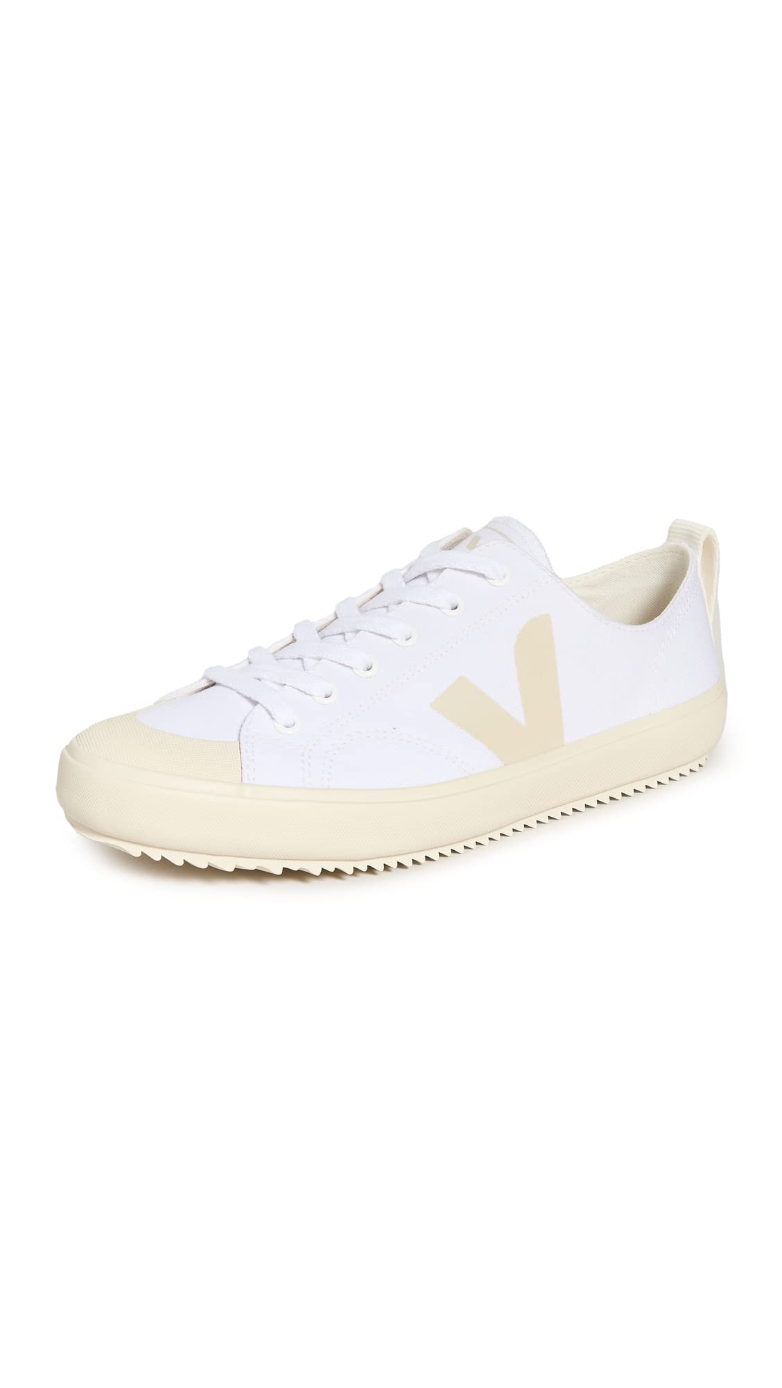 Veja Men's Nova Sneakers, White/Pierre, 12 Medium US