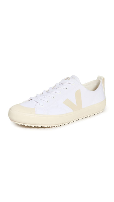 Veja Men's Nova Sneakers, White/Pierre, 12 Medium US