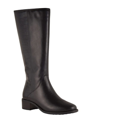 David Tate Superior Black Croc 10 W (D)