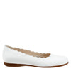 Trotters Sabine Womens Slip On 7 BM US White