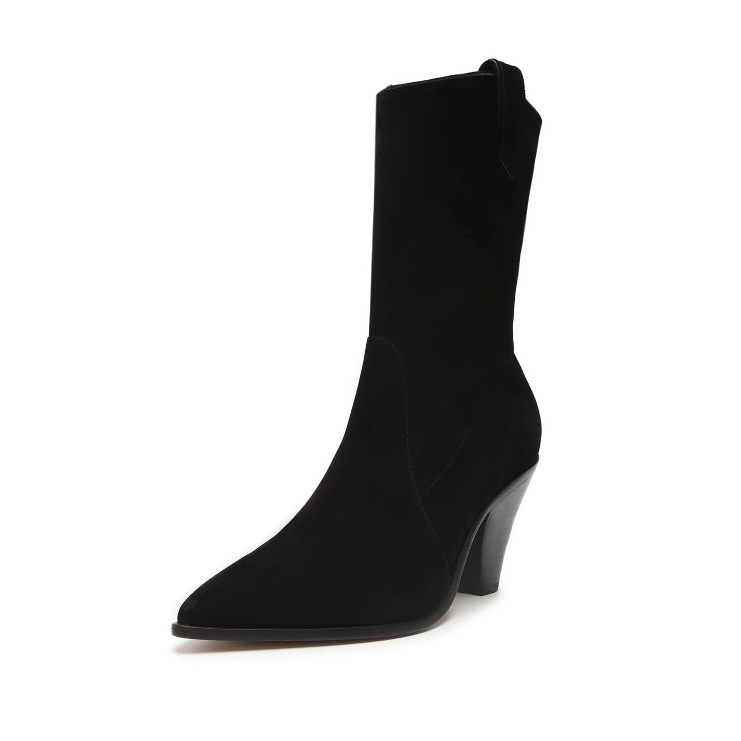 Schutz Women's Mackie Ankle Boot, Black, 6
