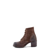 Frye Sabrina 6G Lace Up Women's Ankle & Bootie Boots - Premium Leather, Stylish and Comfortable Footwear for Every Occasion, Dark Brown - 9.5