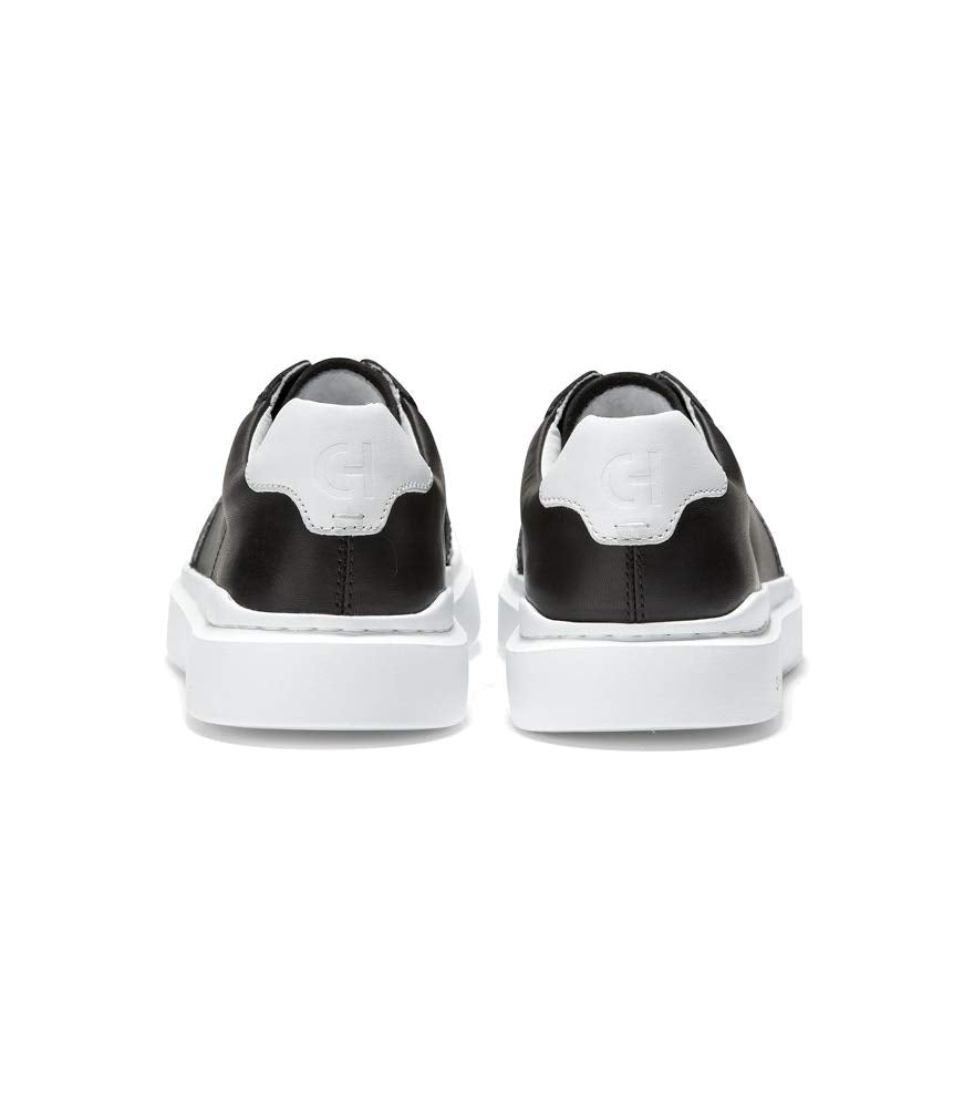 Cole Haan Women's Grandpro Rally Court Sneaker, Black/Optic White/Optic White, 9