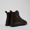Camper, Brutus, Men Mid Boot, Dark Brown, 11