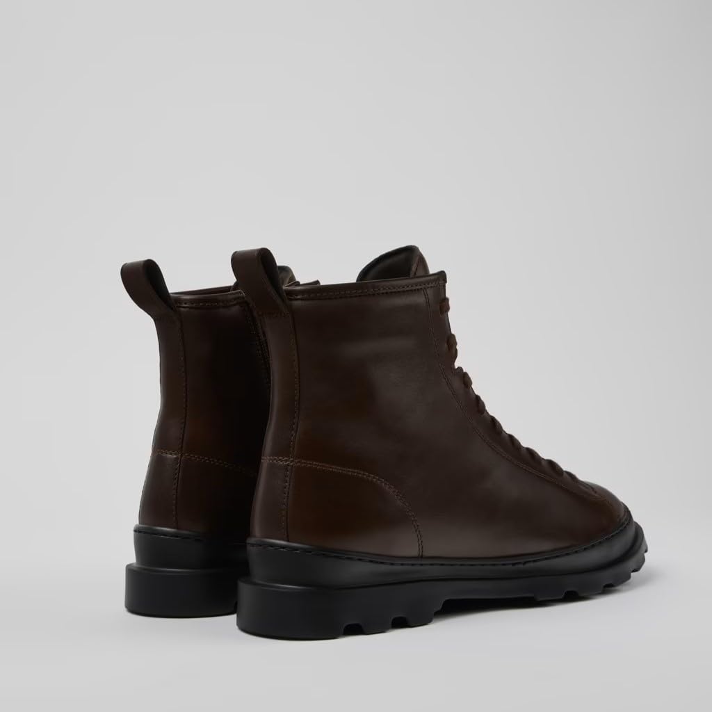 Camper, Brutus, Men Mid Boot, Dark Brown, 11