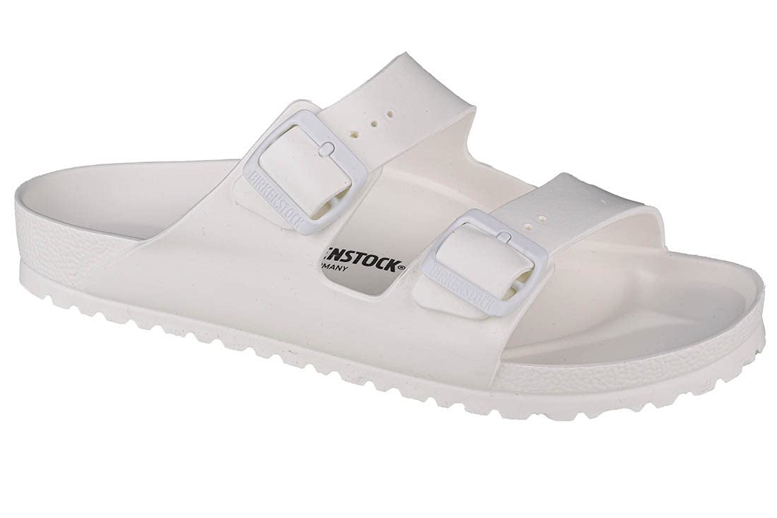 Birkenstock Arizona, Unisex Adults' Sandals, White White 43, 44