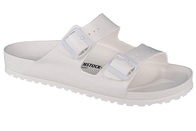 Birkenstock Arizona, Unisex Adults' Sandals, White White 43, 44