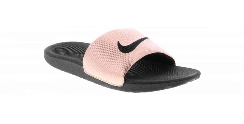 Nike Women's Kawa Slide, Metallic Red Bronze / Black, 10