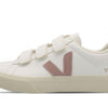 Veja Recife Logo Leather Sneaker, 39, White