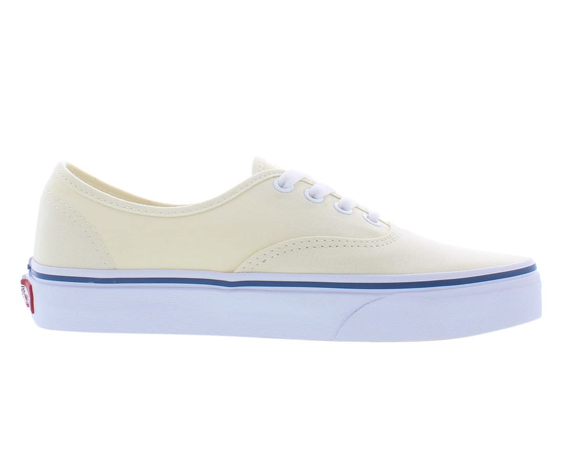 Vans Unisex's Vans Authentic Skate Shoes 8.5 (White/Off White)