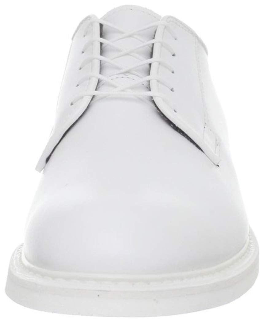 Bates Lites White Leather Oxford Men White