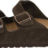 Birkenstock Arizona Soft Footbed Mocha Suede Narrow Width - EU Size 39 / Women's US Size 8-8.5