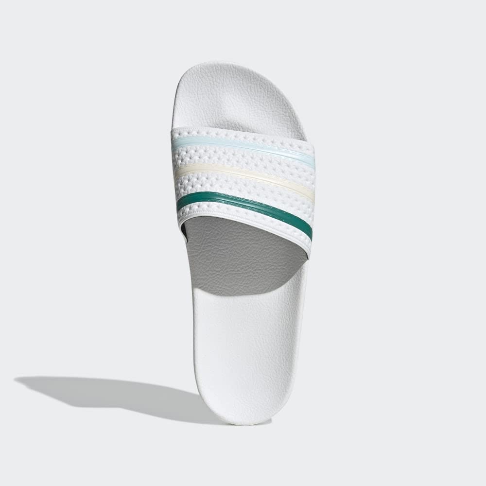 adidas Adilette White/Halo Mint/Wonder White Men's 13 Medium