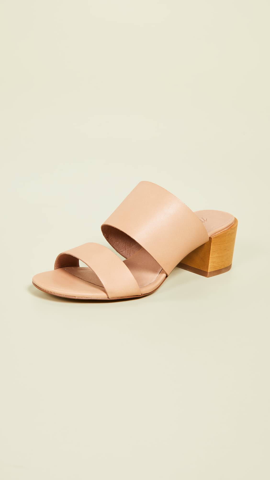 Madewell Women's The Kiera Mule Sandals, Vintage Beige, Tan, 7.5 Medium US