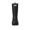 Hunter Play Tall Sherpa Insulated Boots for Women Rubber Black 6 M