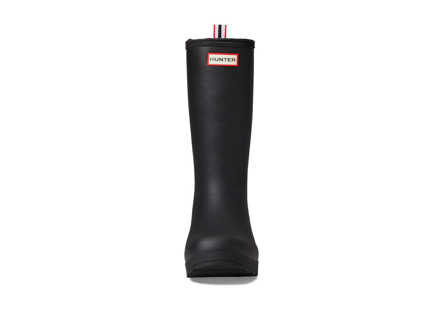 Hunter Play Tall Sherpa Insulated Boots for Women Rubber Black 6 M