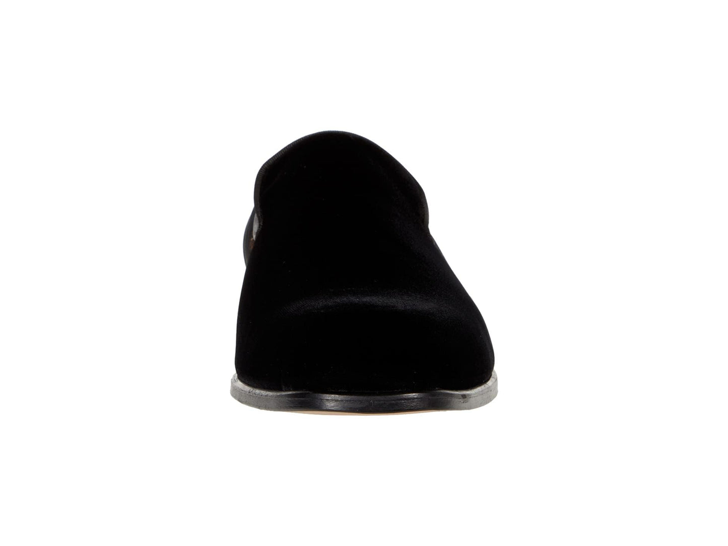 Massimo Matteo Italian Velvet Slip-On Black 7.5 D (M)