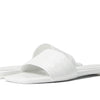 Stuart Weitzman Summer Slide Sandal White 8.5 B