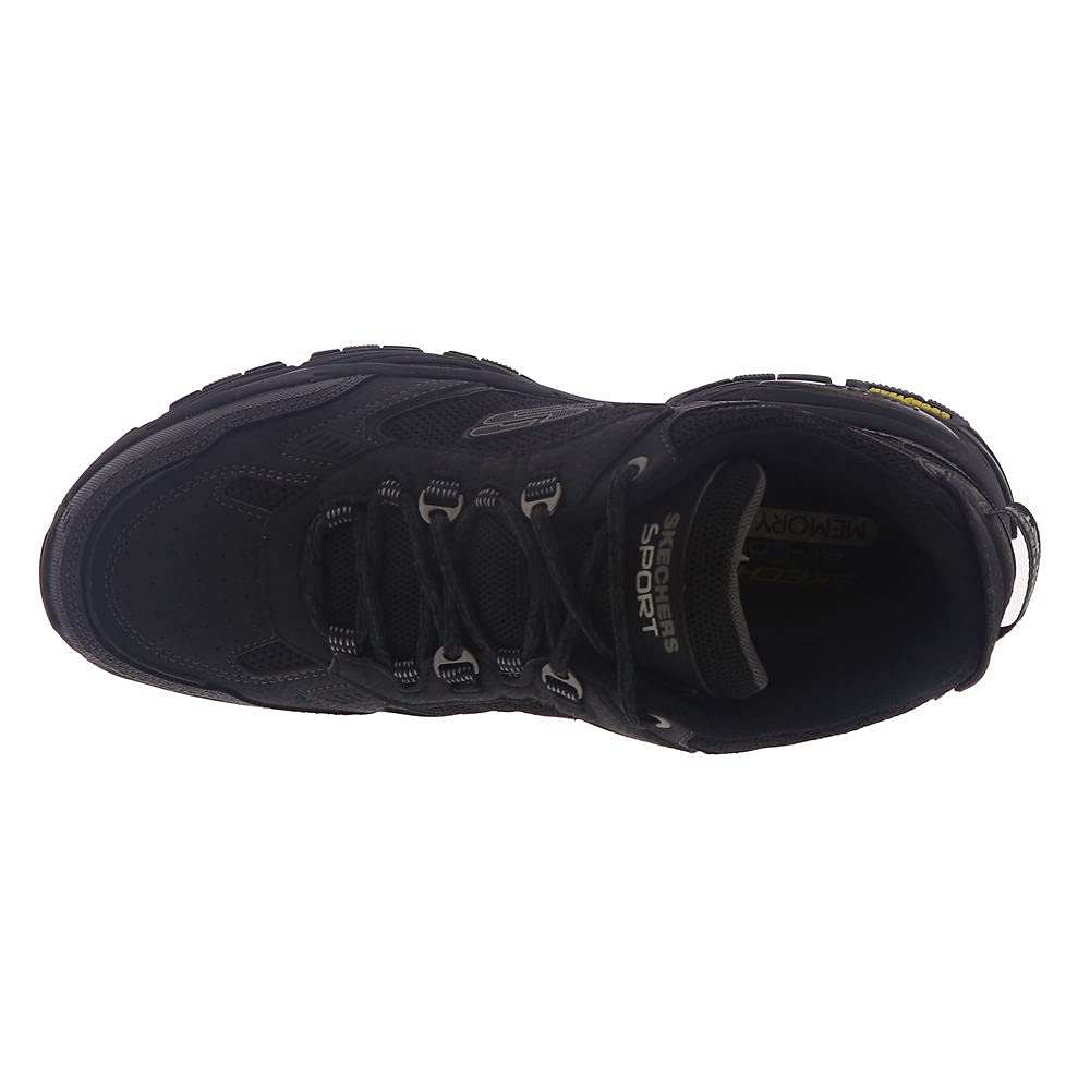 Skechers mens Skechers Men's Vigor 3.0 With Goodyear Rubber Outsole Oxford, Black, 10.5 US