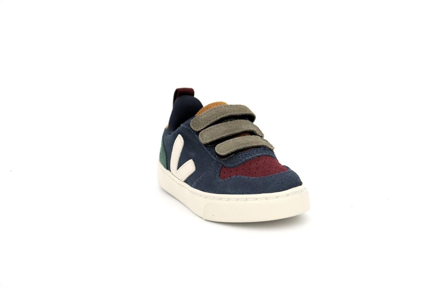 VEJA Small V-10 Suede (Toddler) Multicolor/Nautico Unisex EU 26 (US 9.5 Toddler) M