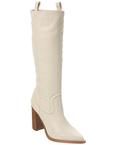 Schutz Women's Trisha Up Fashion Boot, Cold Cream, 8
