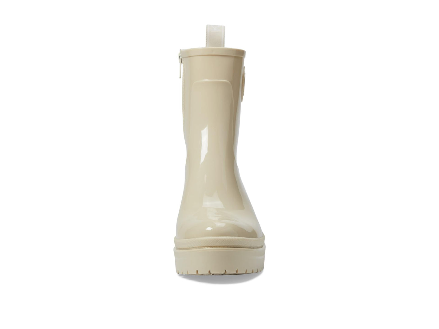Michael Kors Karis Rain Boots Light Cream 8 M