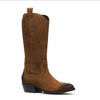 Mezcalero | Cowboys Women suede boots with finish shading on the toe and heel - Mirta Camel (8.5)